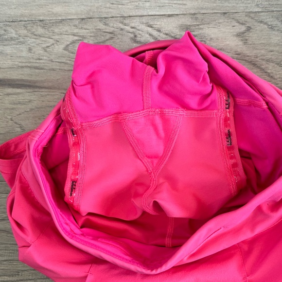 Lululemon Pace Rival Mid-Rise Skirt Lip Gloss Pink Size 4 - Picture 11 of 16